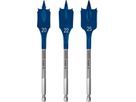 BOSCH SELFCUT Flachfräsbohrer-Set EXPERT 20/22/25 mm, 3-teilig