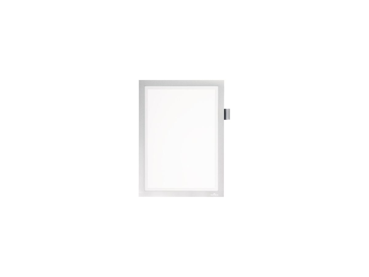 DURABLE Magnetrahmen DURAFRAME Note 499323 DIN A4 silber metallic