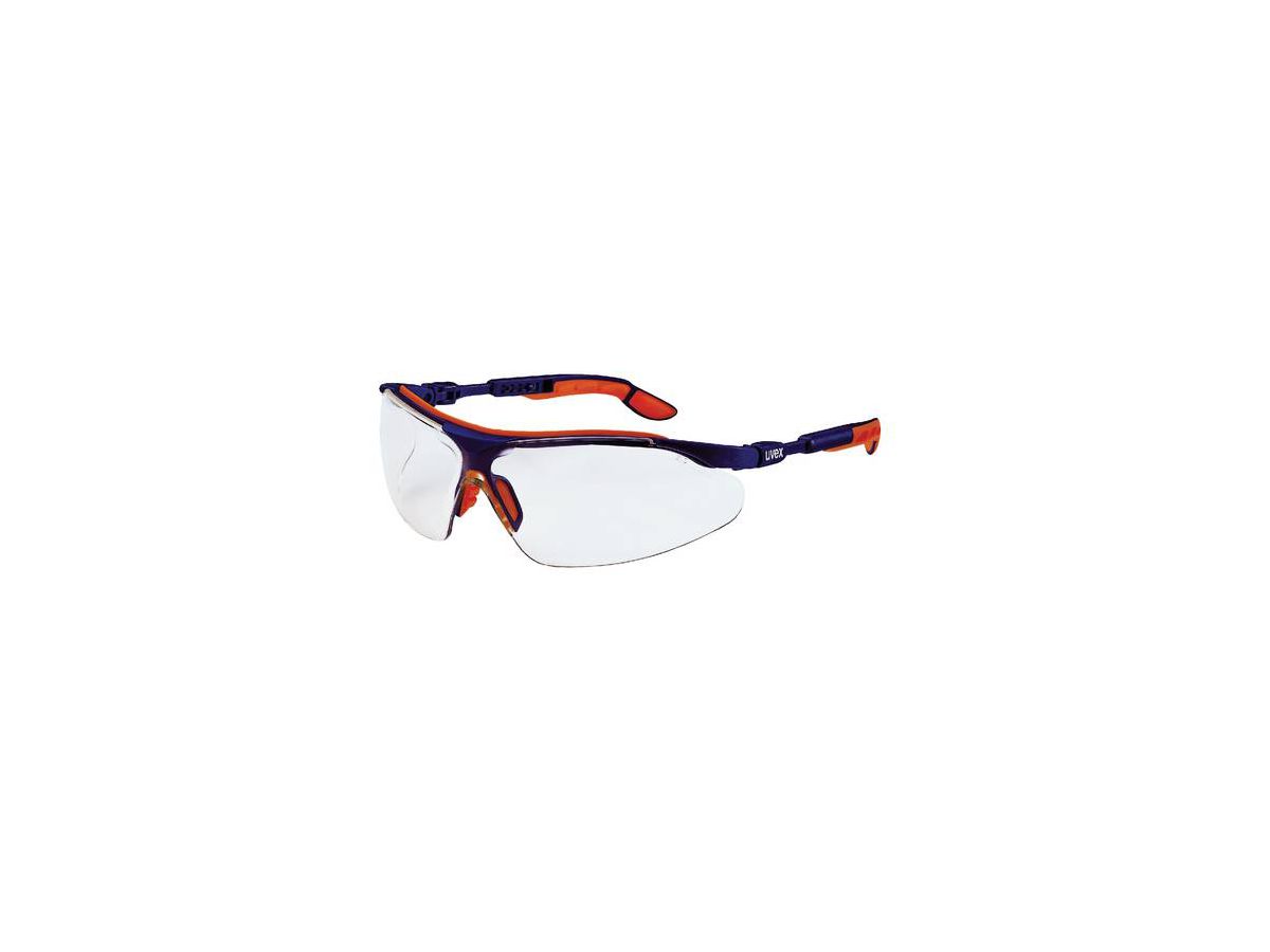 UVEX Schutzbrille I-Vo blau / orange Scheibe: PC Farblos Nr. 9160.065