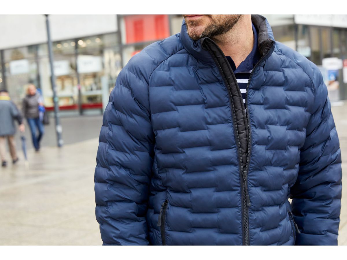 JN Men's Modern Padded Jacket JN1162 navy-matt Gr. 2XL