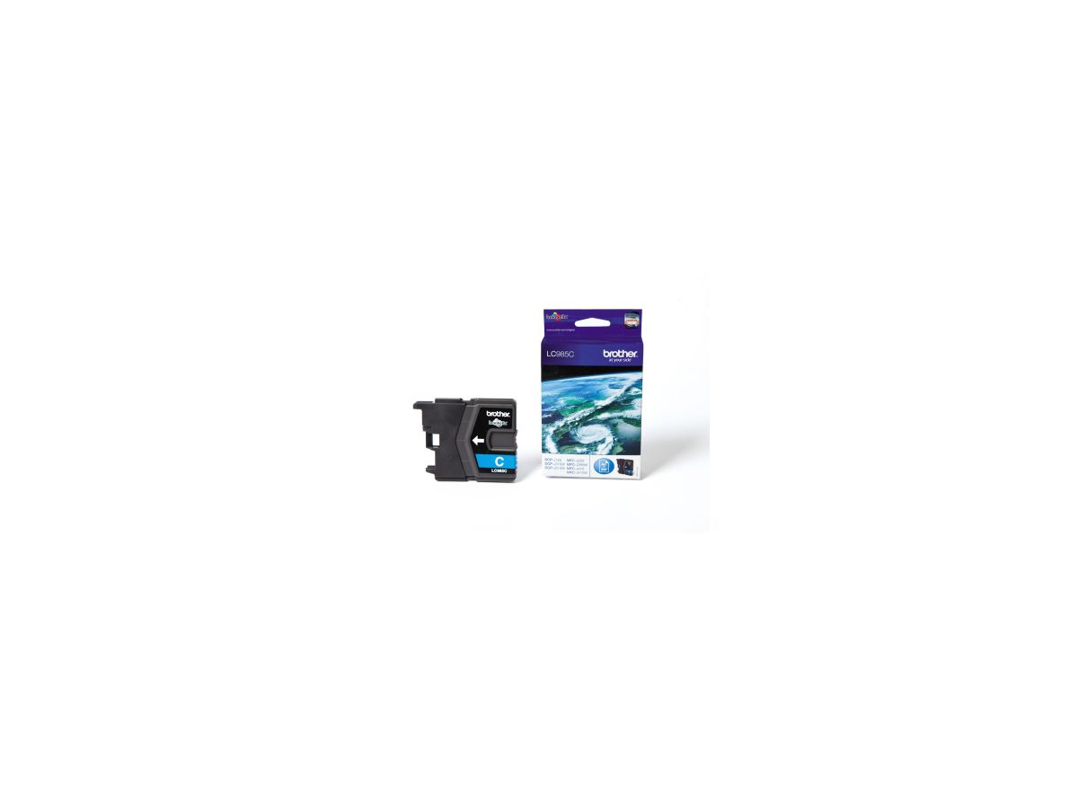 Brother Tintenpatrone LC985C 260Seiten cyan