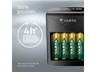 Varta Ladegerät LCD Plug Charger+ 57687101441 +4xAA 2.100mAh