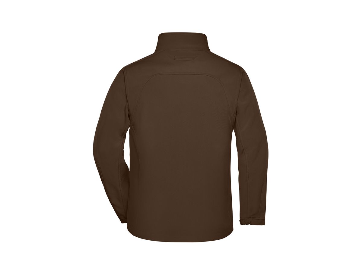 JN Mens Softshell Jacket JN135 95%PES/5%EL, brown, Größe L
