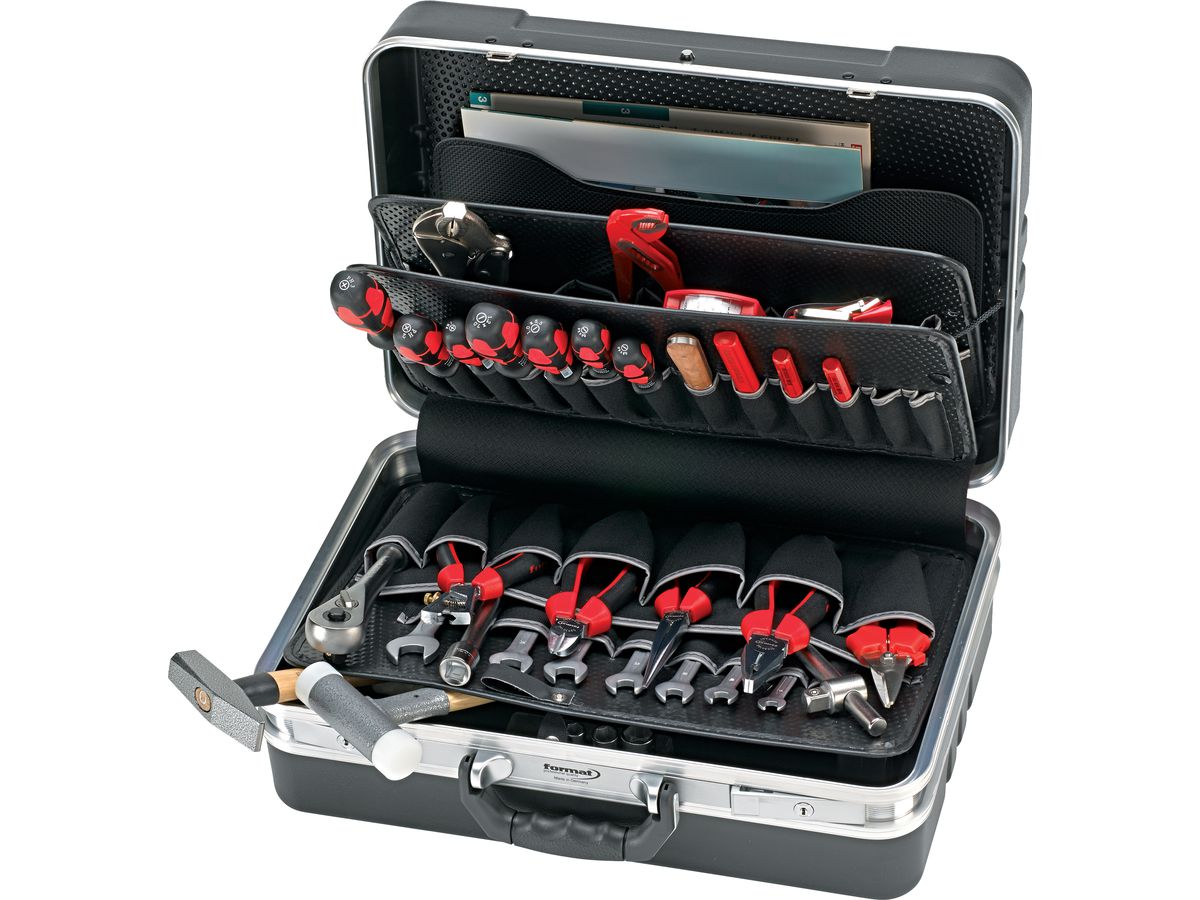 Universal tool set 43pc in case FORMAT