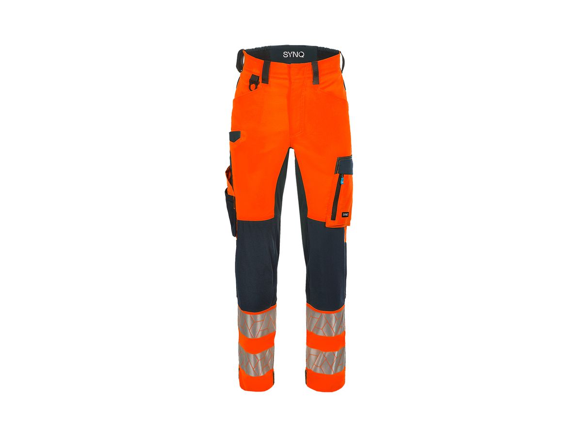 SIOEN SYNC Warnschutz Bundhose Kl. 2 Gr. 42, hi-vis orange/marine, NOPAQUE