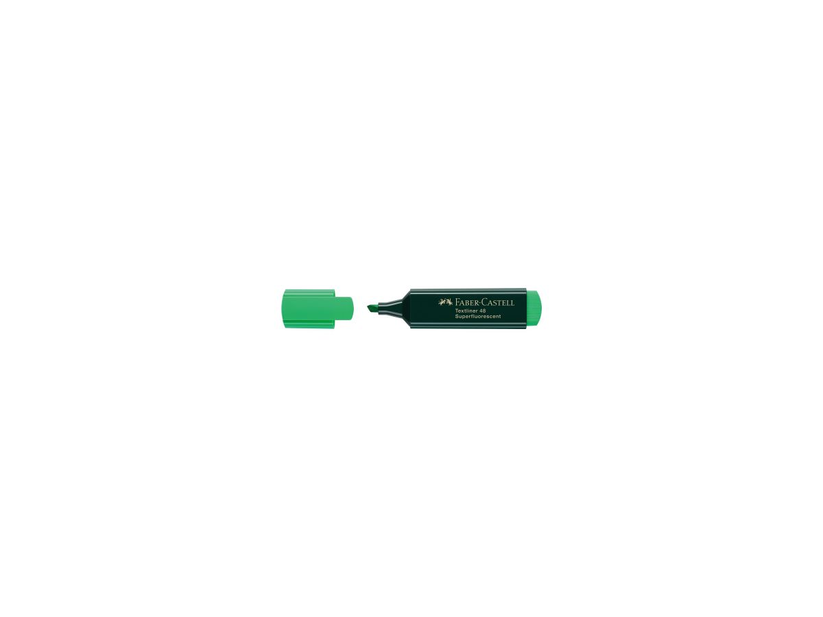 Faber-Castell Textmarker TEXTLINER 48 154863 grün