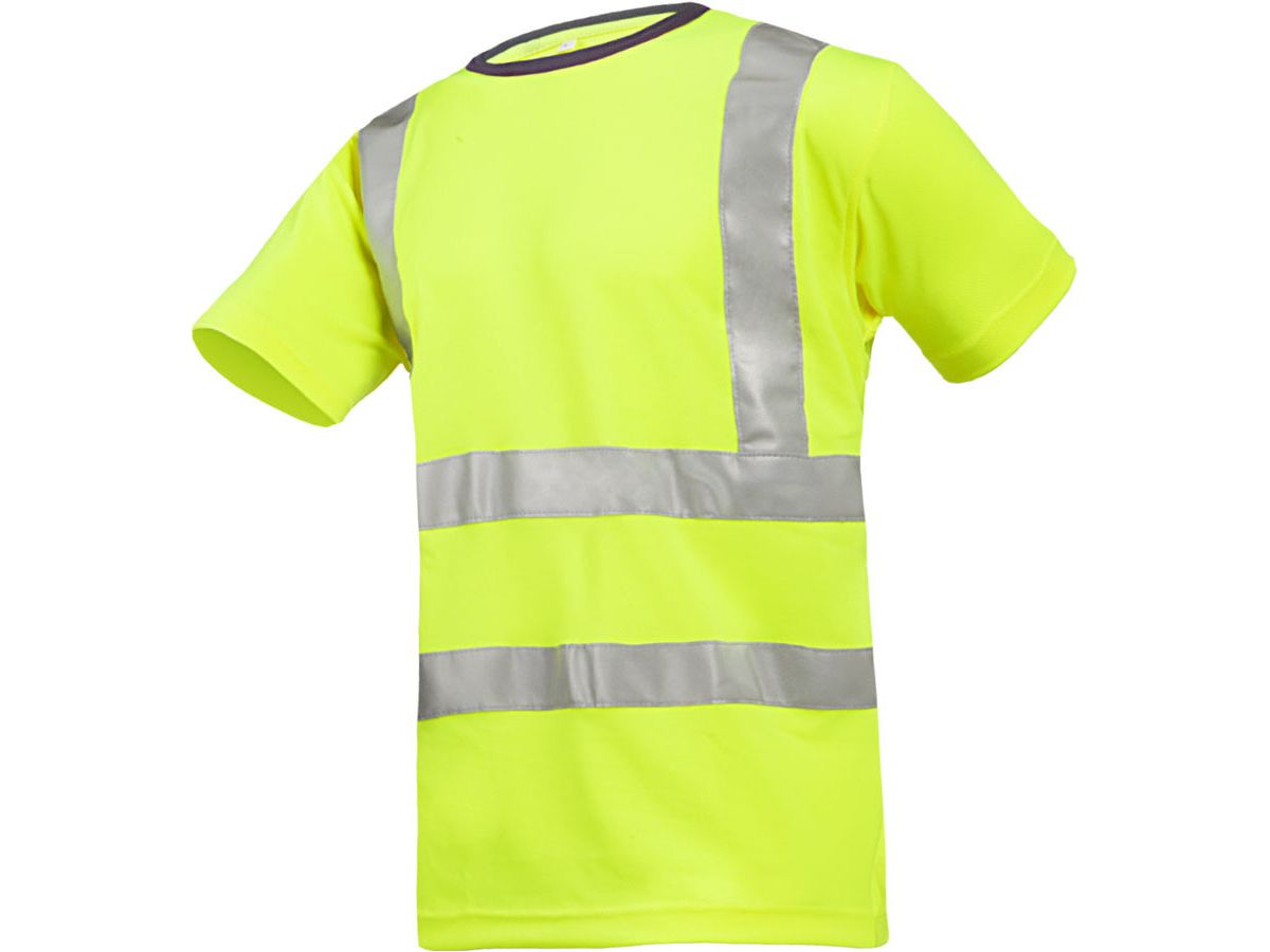 SIOEN Warnschutz T-Shirt, AMENO, leuchtgelb, 100% Polyester, Gr. L