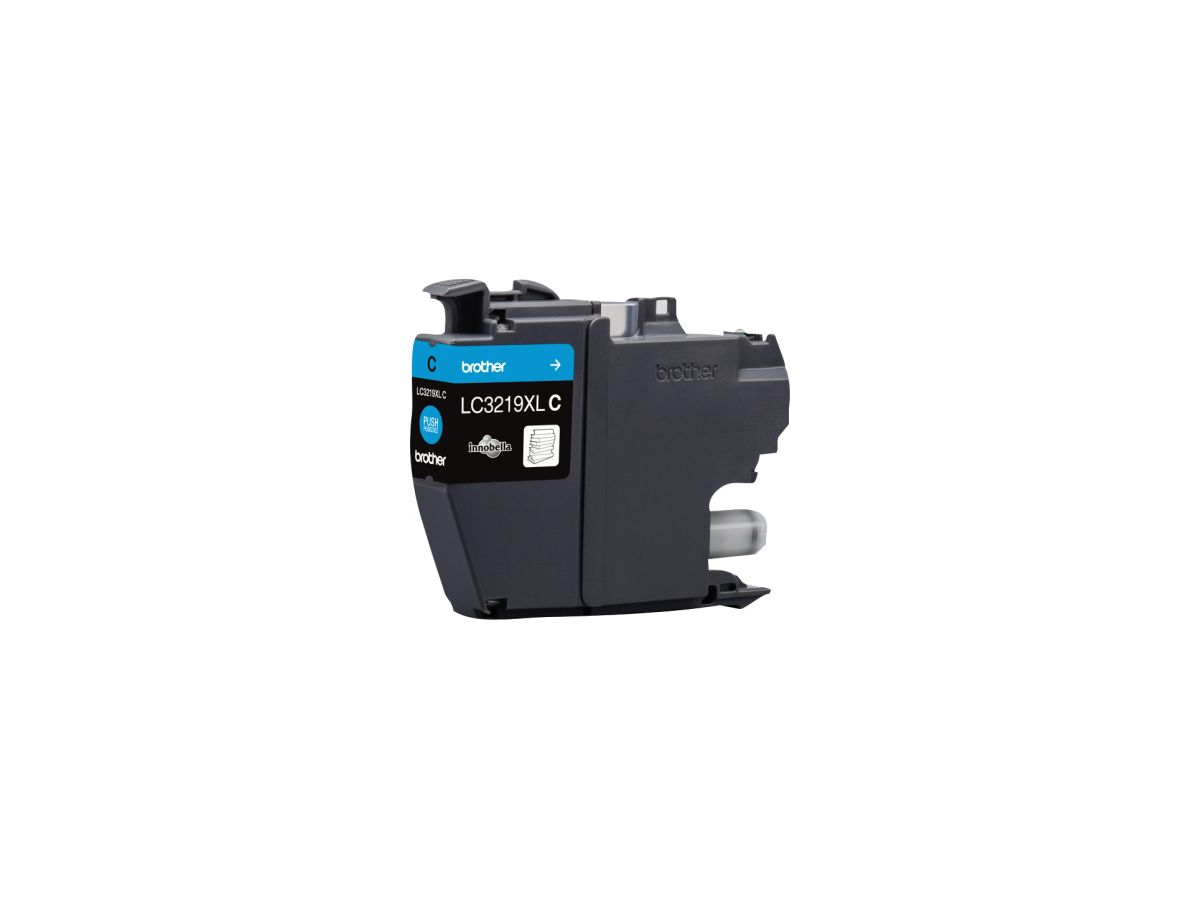 Brother Tintenpatrone LC3219XLC 1.500Seiten cyan