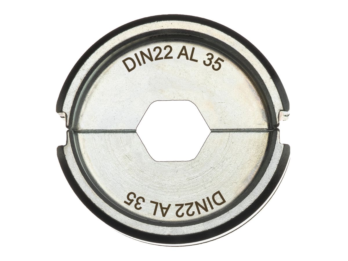 MILWAUKEE Presseinsatz für hydraulisches Akku-Presswerkz DIN22 AL 35 für DIN AL