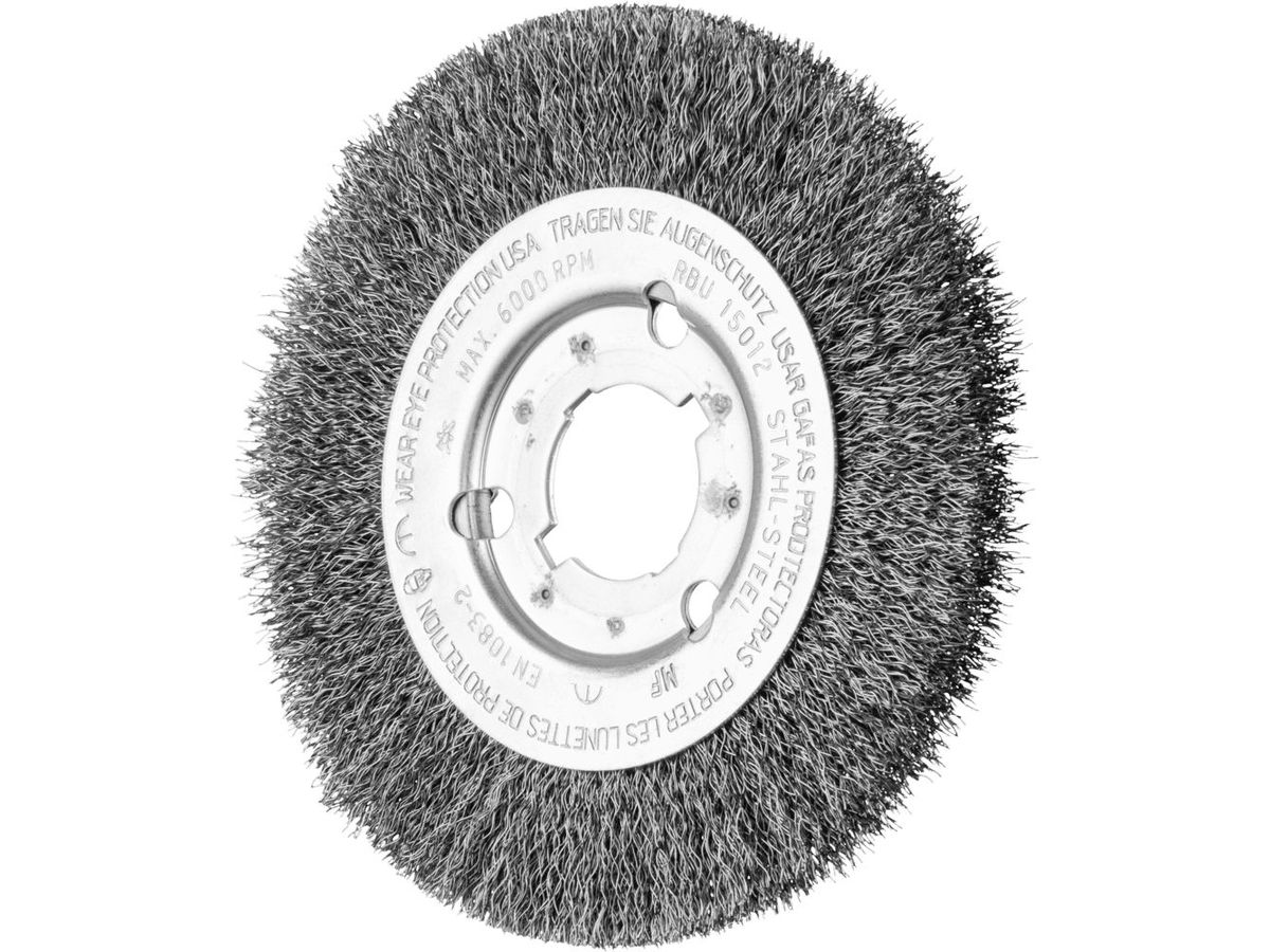 PFERD Rundbürste mit Bohrung RBU 15012 STD. 22 0,25