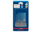 BOSCH MultiConstruction Bohrer-Set HEX-9, 3,0-8,0 mm, 8-teilig