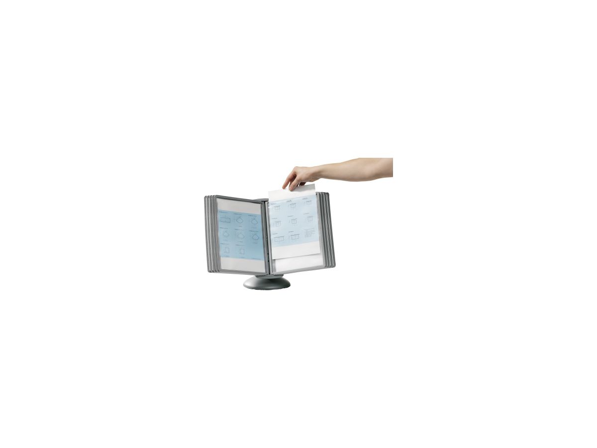 DURABLE Sichttafelständer SHERPA motion 10 558737 DIN A4 graphit