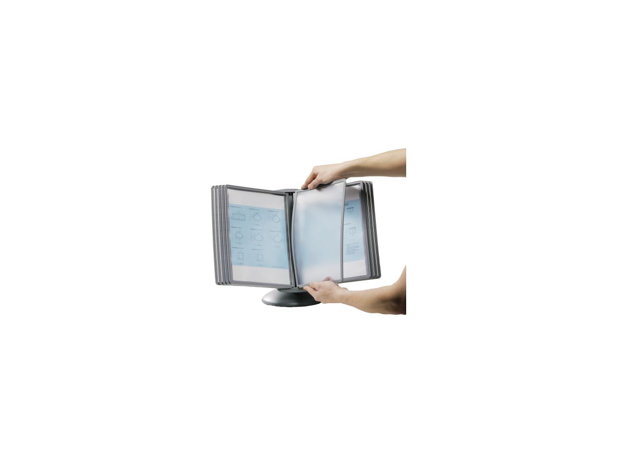 DURABLE Sichttafelständer SHERPA motion 10 558737 DIN A4 graphit