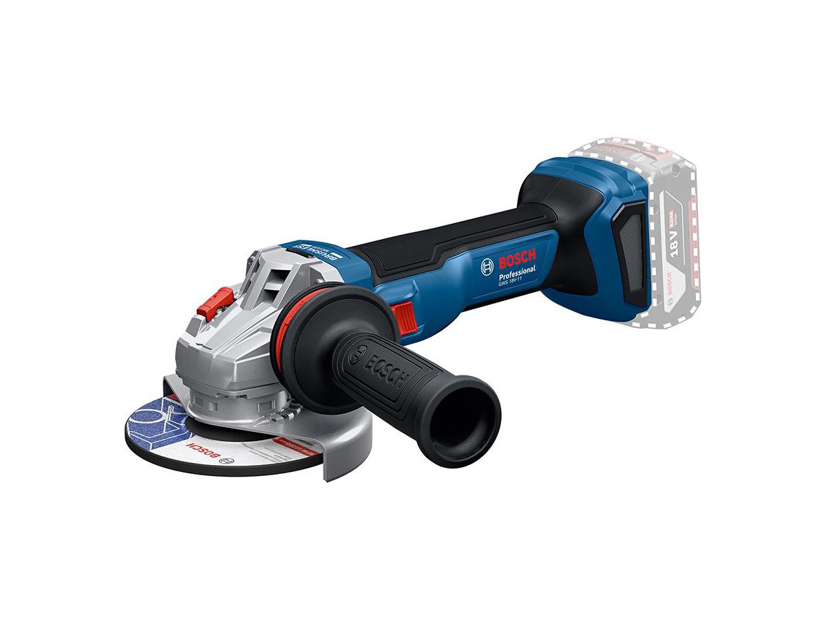 BOSCH Akku-Winkelschleifer GWS 18V-11 solo, im Karton
