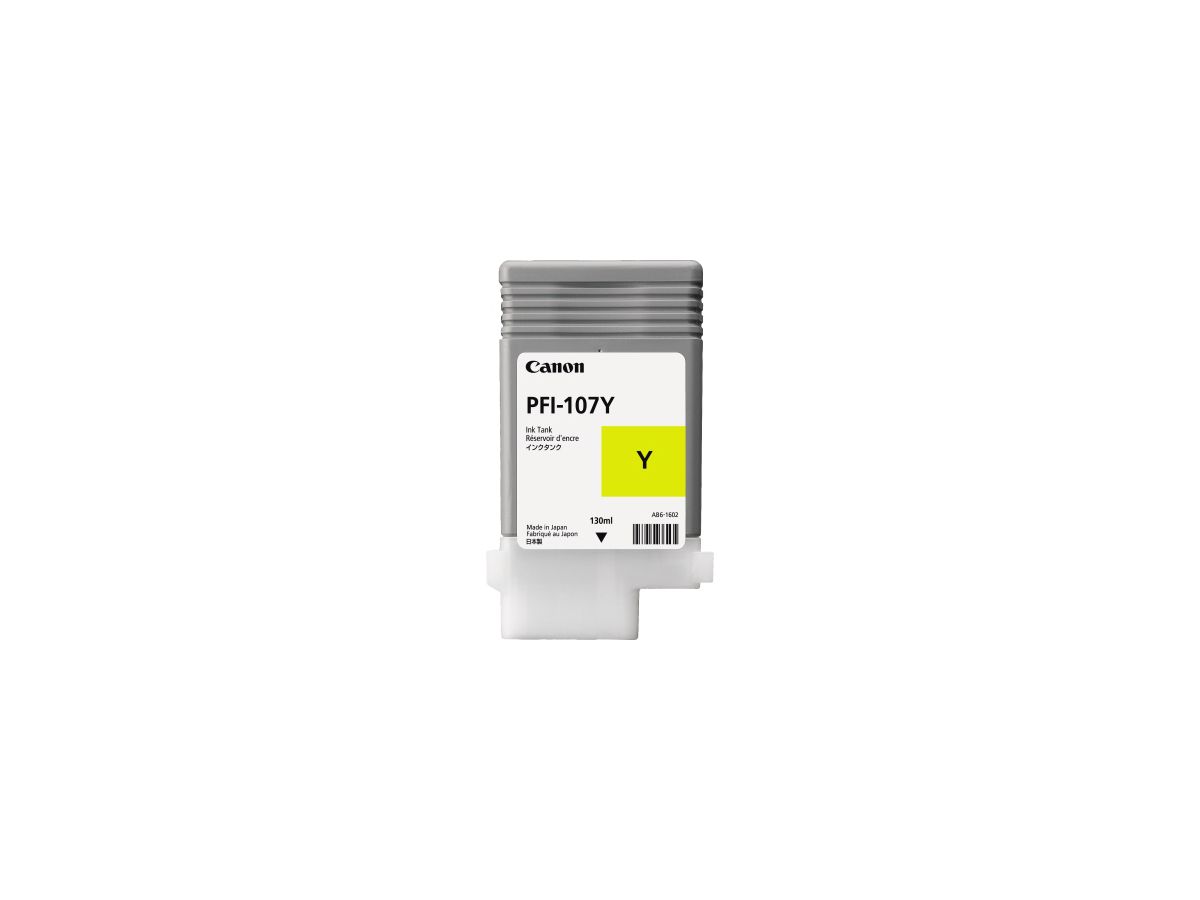 Canon Tintenpatrone 6708B001 PFI107Y 130ml gelb