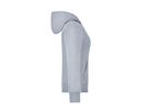 JN Ladies Hooded Jacket JN053 80%BW/20%PES, grey-heather, Größe L