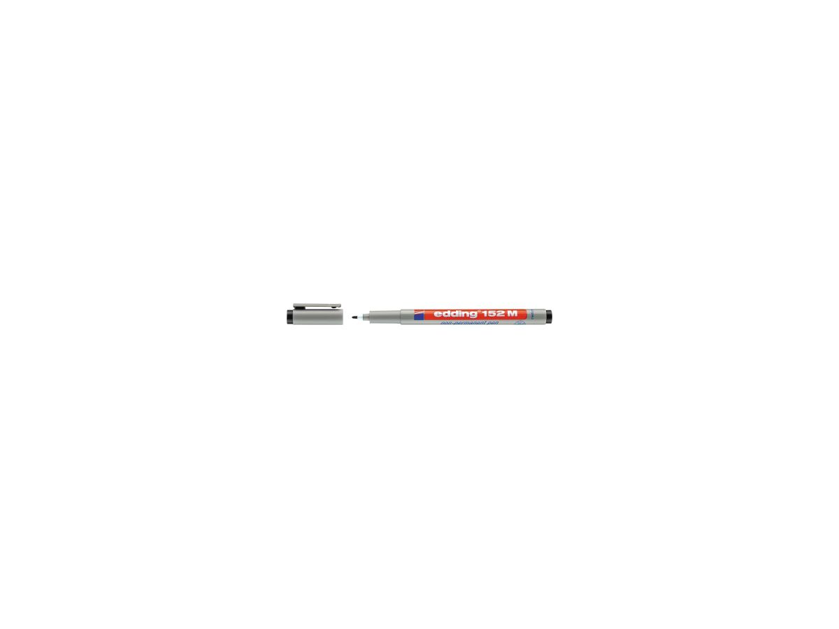 edding Folienschreiber 152 M 4-152001 non-permanent schwarz