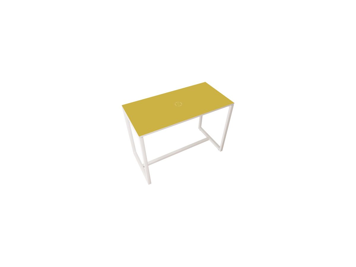 easyDesk Stehtisch TD114.13.09P 110x114x75cm gelb