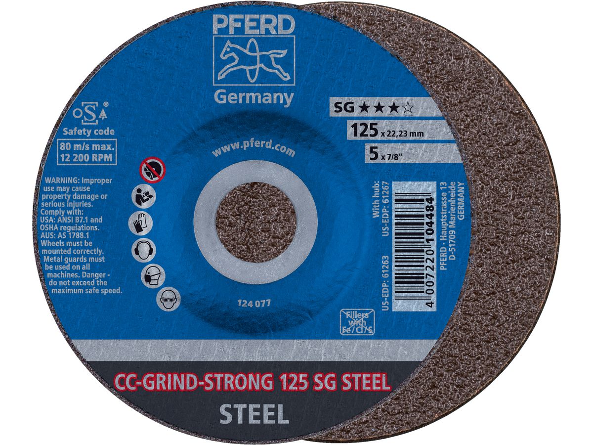 PFERD Schleifscheibe CC-Grind STRONG-STEEL