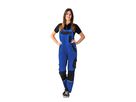PLANAM Norit Damen Latzhose Nr. 6532 Kornblau-Schwarz Gr. 40