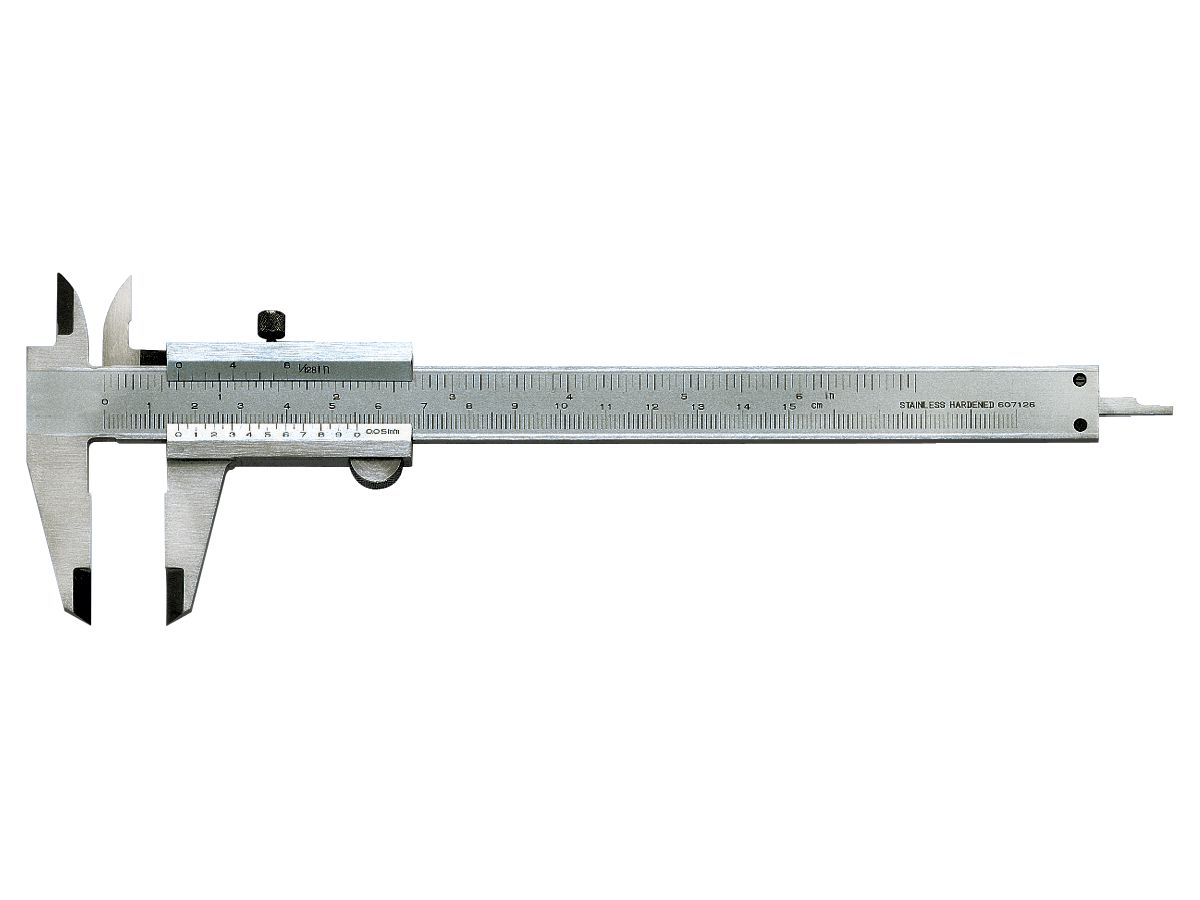 Pocket cal. l.scr. 200mm stainless FORMAT