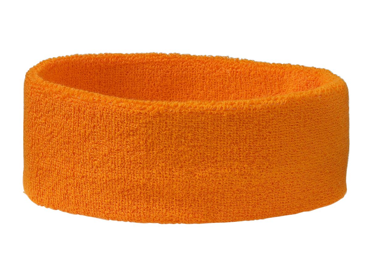 mb Terry Headband MB042 80%BW/20%EL, orange, Größe one size