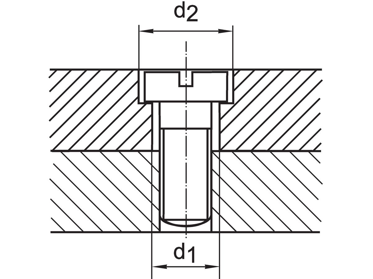 Meerfasen-trapboor DIN8378 HSS 180grad. M5 FORMAT
