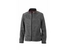 JN Mens Softshell Jacket JN1088 96%PES/4%EL, dark-melange, Größe 3XL