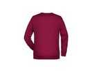 JN Promo Sweat Men JN794 wine, Größe XL