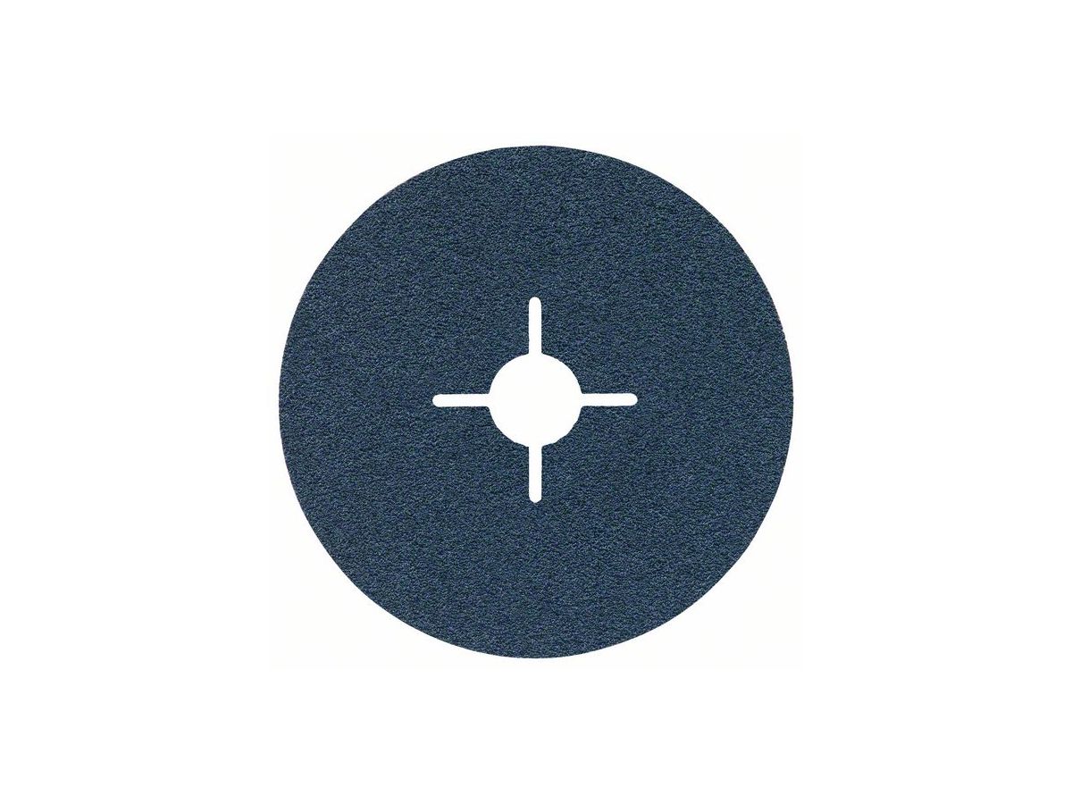 BOSCH Fiberschleifscheibe R574, Best for Metal, Zirkonkorund,125 mm, 2,23 mm,K 60