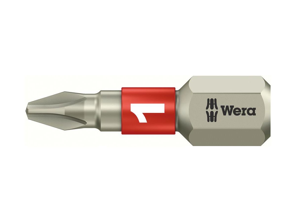 Bit 1/4" DIN3126 C6.3 PH1x25mm stainless Wera