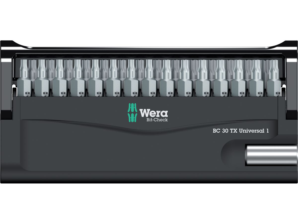 WERA Bit-Sortiment Bit-Check 30