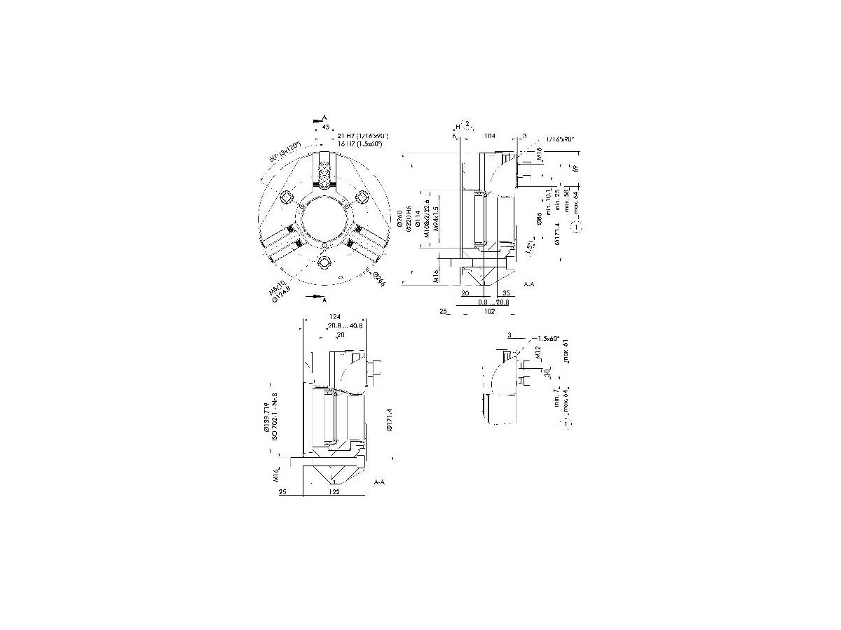 ROTA NC PLUS 2 260-86 Z220 0852126