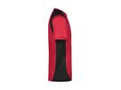 JN Mens Running-T JN306 100%PES, red/black, Größe S