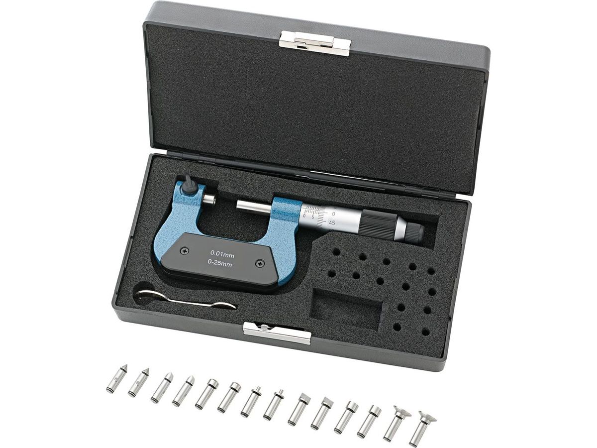 FORMAT Bügelmessschrauben-Einsätze 25-50mm