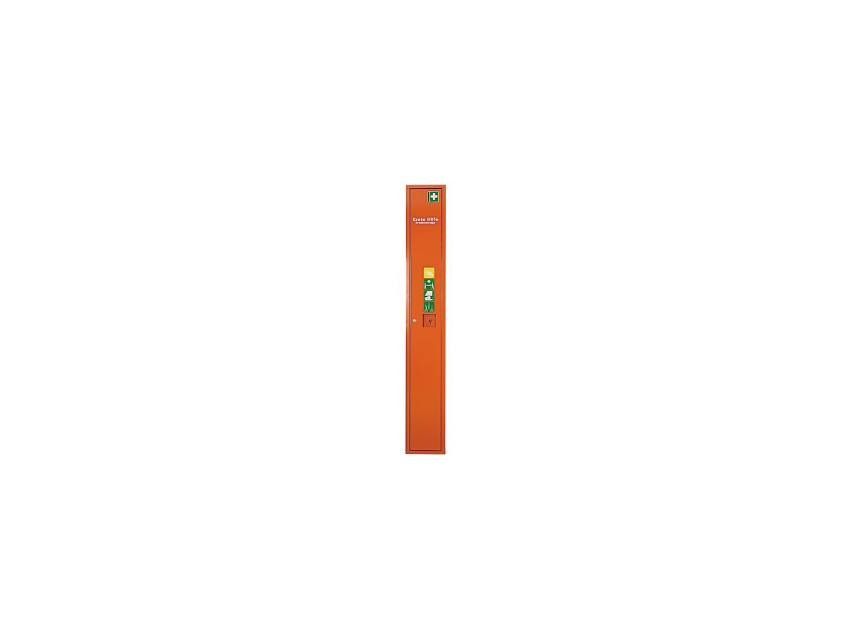 STEHSCHR. "SAFE",GEFUELLT, M.ERSTEHILFE-TRAGE,ORANGE