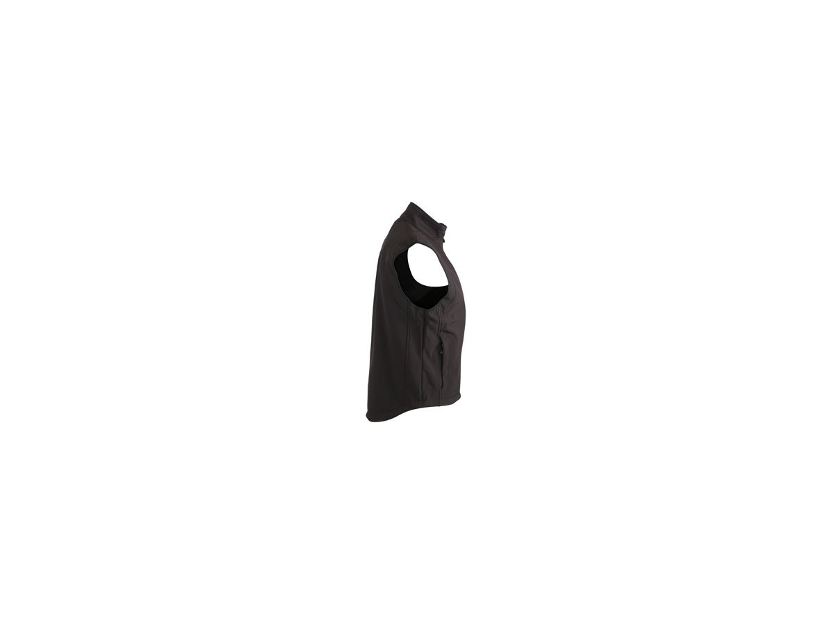 JN Mens Softshell Vest JN136 95%PES/5%EL, black, Größe XL