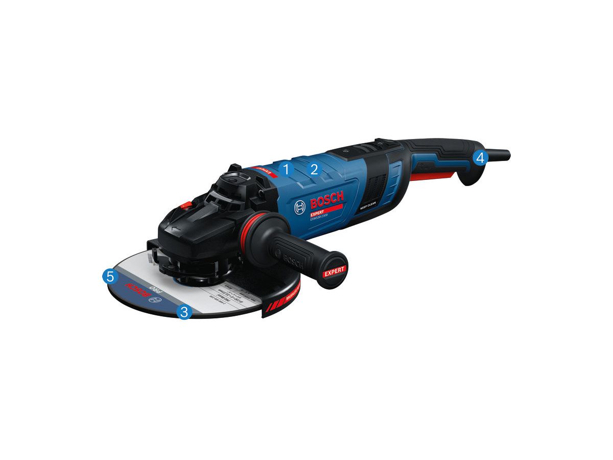 BOSCH Winkelschleifer EXWS30-230B im Karton