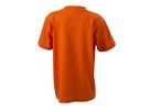 JN Junior Basic-T JN019 100%BW, dark-orange, Größe XL