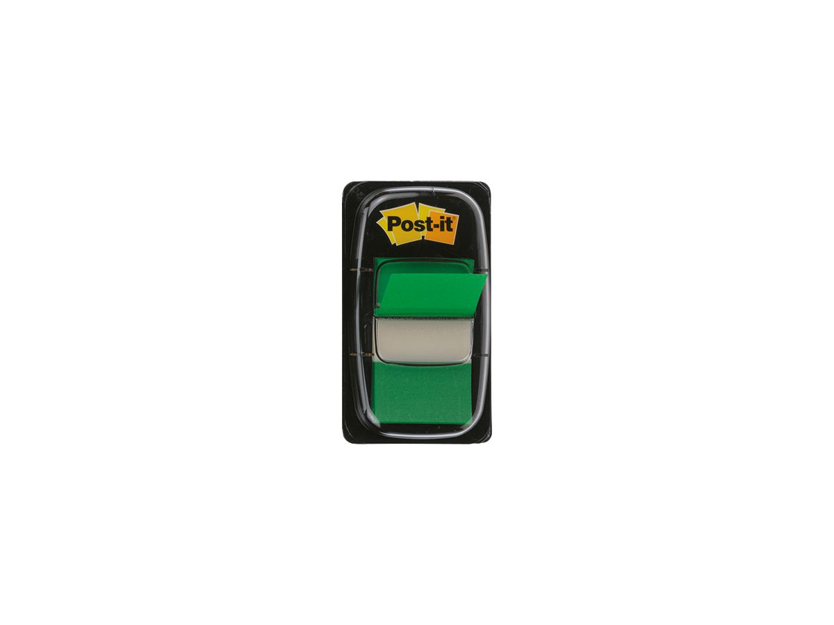 Post-it Haftstreifen Index Standard I680-3 25,4x43,2mm 50Blatt PES gn