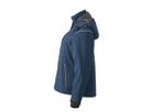 JN Ladies Winter Softshell Jacket JN1001 95%PES/5%EL, navy, Größe M