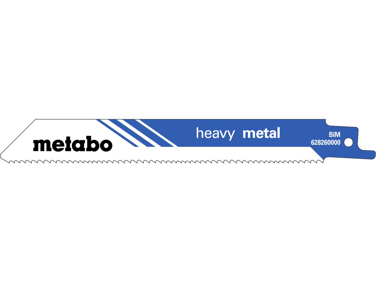 METABO Säbelsägeblatt Heavy Metal BIM 150/1.8/2.6 mm  S925VF VE 5