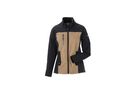 PLANAM Norit Damen Hybridjacke Nr. 6513 Sand-Schwarz Gr. 52