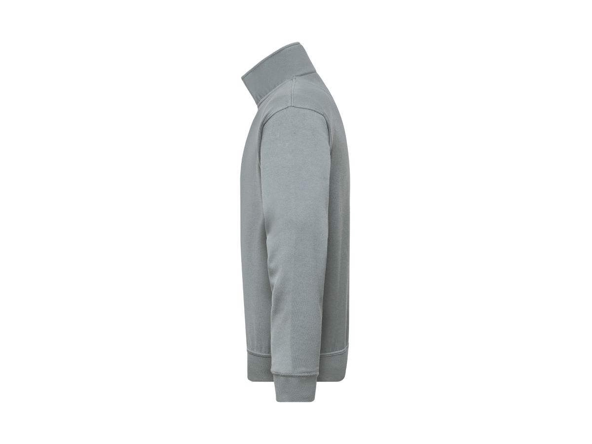 JN Workwear Half Zip Sweat JN831 70%BW/30%PES, dark-grey, Größe 6XL