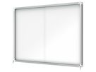 Nobo Schaukasten 1902571 141,2x100x5,4cm 18xDIN A4 silber