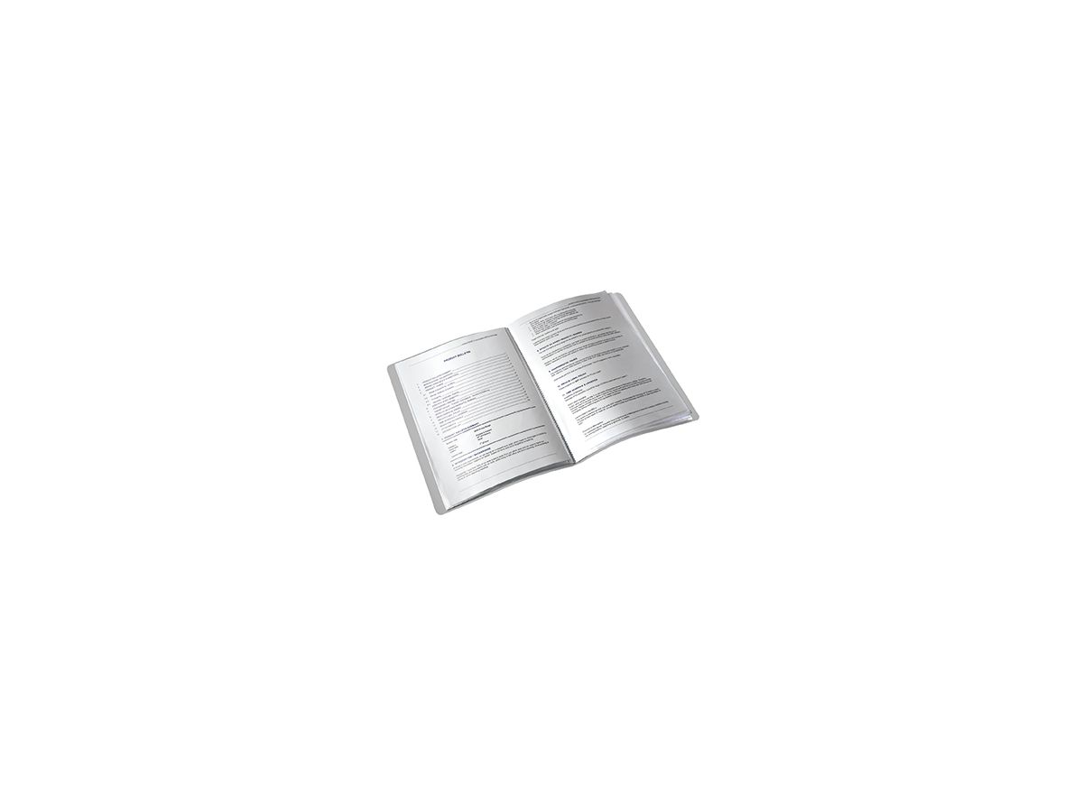 Leitz Sichtbuch Style 39580004 DIN A4 20Hüllen PP arktik weiß