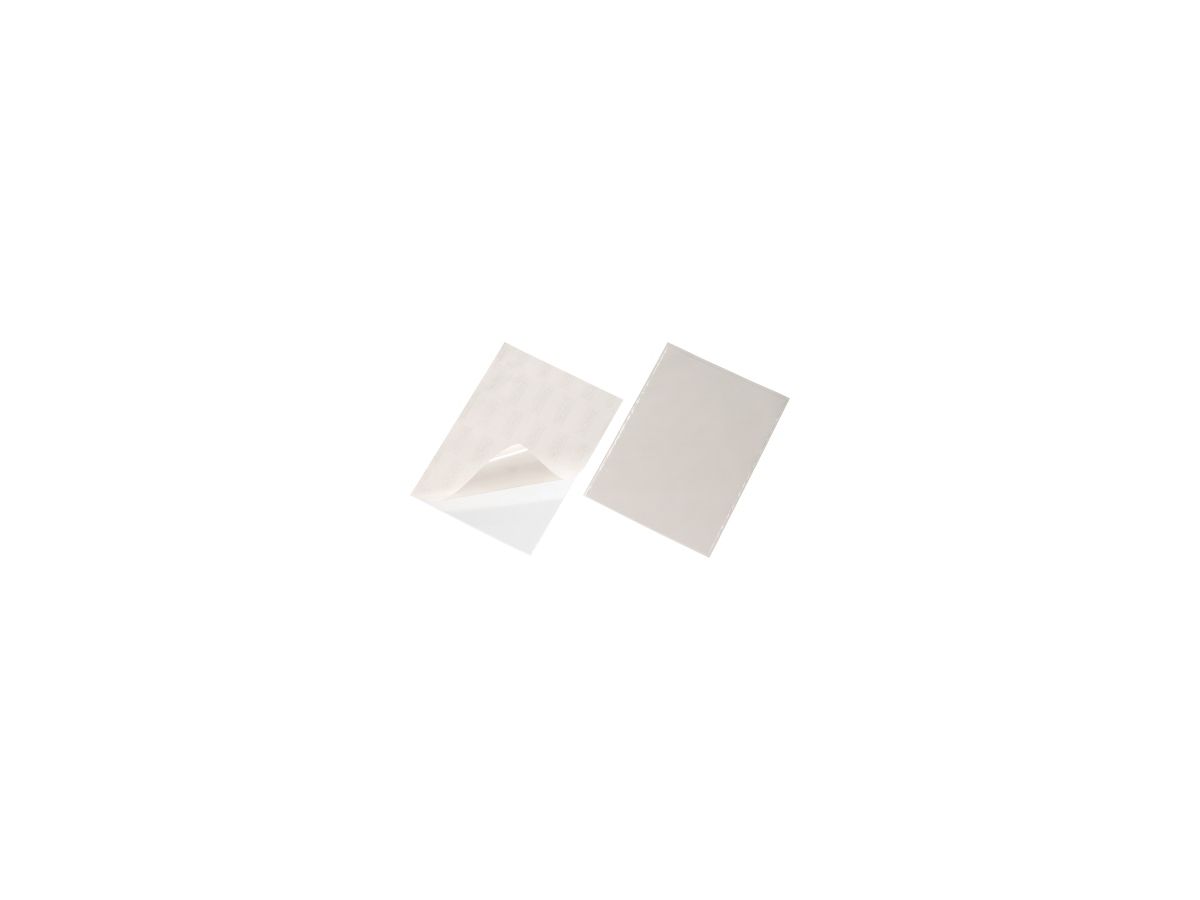 DURABLE Selbstklebetasche POCKETFIX 809619 DIN A4 sk tr 25 St./Pack.