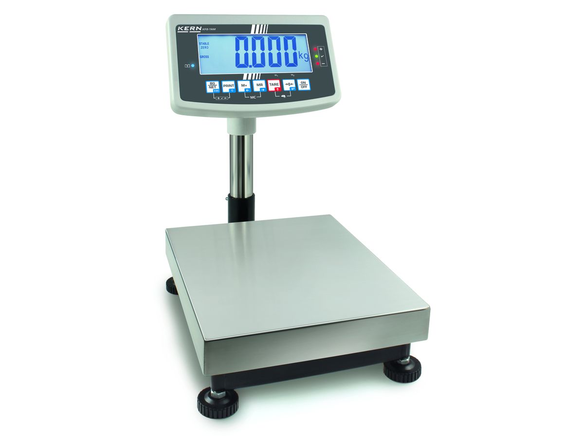 KERN Industrie-Plattformwaage IFB 30K-3 Wägebereich 30 kg, Ablesbarkeit 1 g