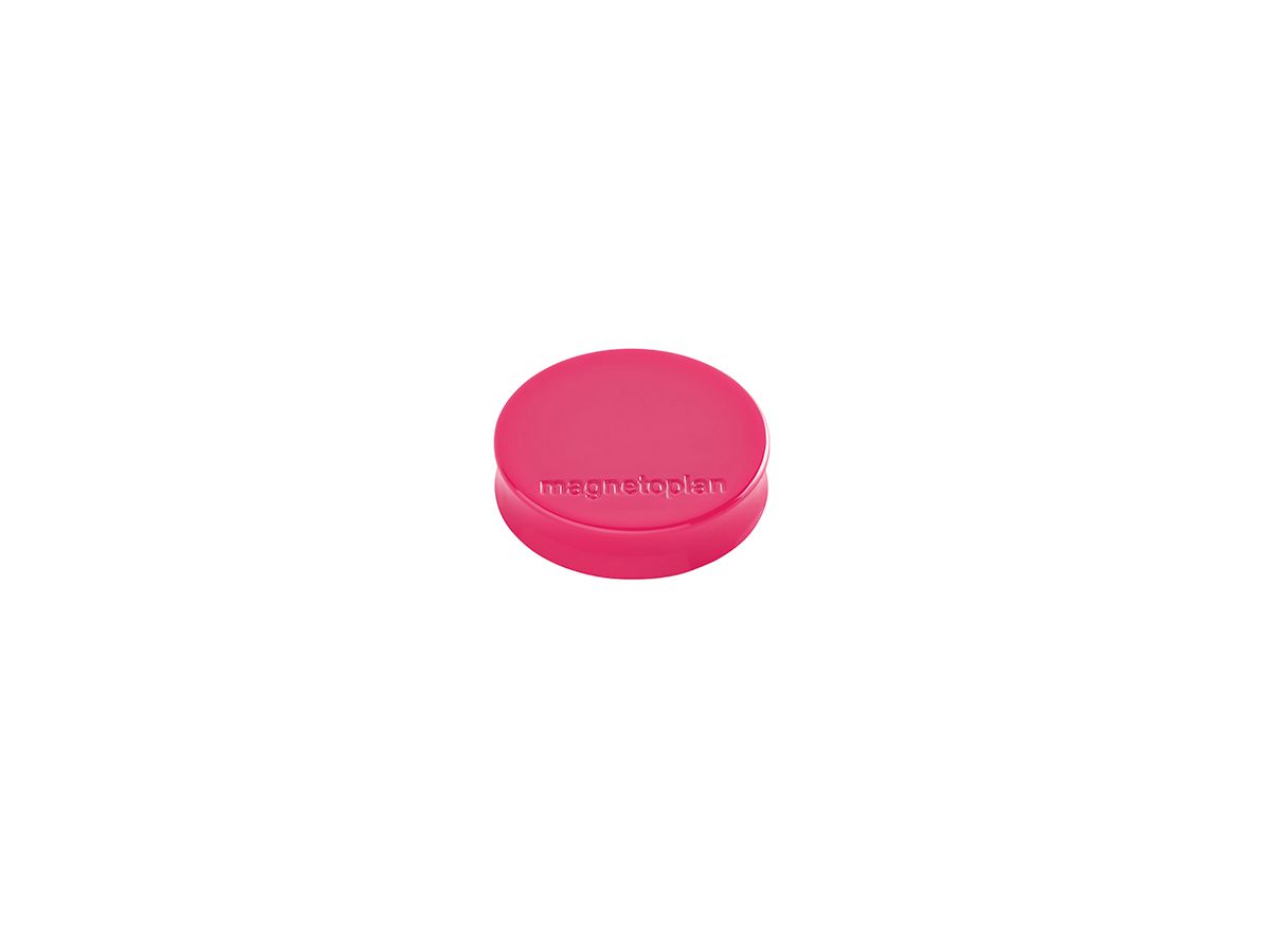 magnetoplan Magnet Ergo Medium 1664018 30mm pink 10 St./Pack.