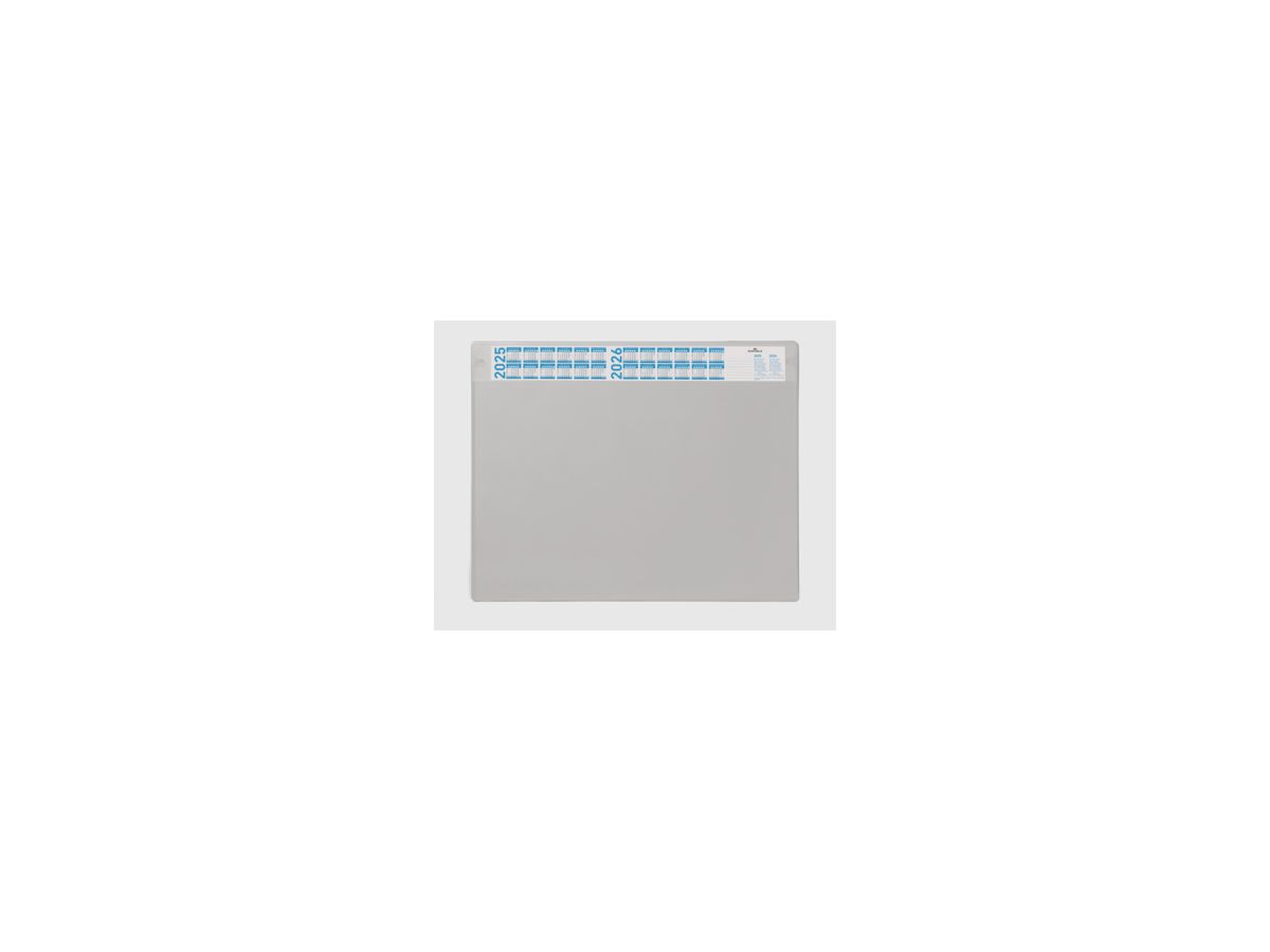 DURABLE Schreibunterlage 720510 65x52cm PVC grau
